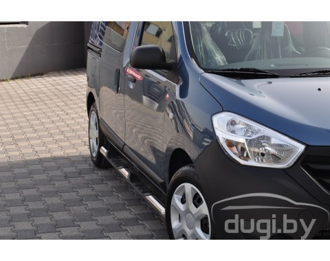 Пороги - трубы "Delux" для Dokker.